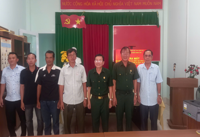 Quang cảnh: Ra mắt thành viên Mô hình “Hội viên và gia đình hội viên Cựu chiến binh không vi phạm 06 phải, 08 không trong khai thác IUU”