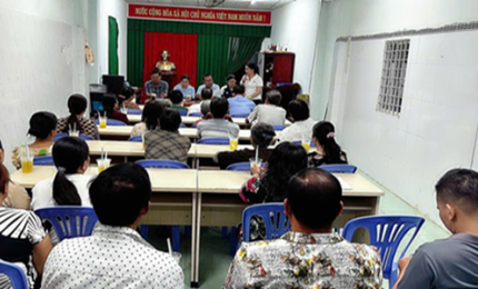 Quang cảnh: Buổi sinh hoạt định kỳ quý III/2026