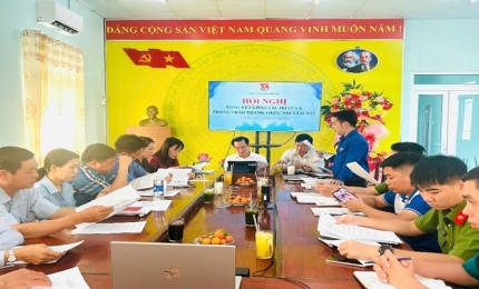 Quang cảnh: Hội nghị tổng kết Công tác Đoàn và phong trào Thanh thiếu nhi năm 2025