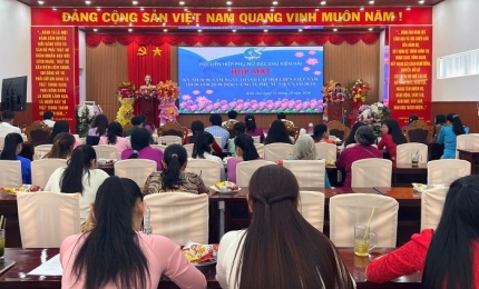 Quang cảnh: Buổi họp mặt ôn truyền thống kỷ niệm 96 năm ngày thành lập Hội LHPN Việt Nam (20/10/1930 - 20/10/2026) và ngày Phụ nữ Việt Nam 20/10