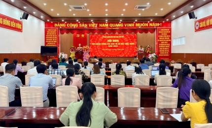 Quang cảnh: Hội nghị tập huấn công tác bảo vệ bí mật nhà nước năm 2026