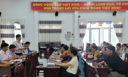 Quang cảnh: Cuộc họp giao ban định kỳ ngay những ngày đầu năm 2026 của Tổ giao dịch NHCSXH