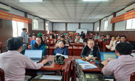 : Phòng giao dịch NHCSXH Kiên Hải giải ngân ngày 22/01/2026 