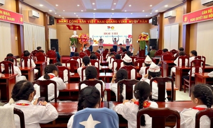 Quang cảnh: Hội thi Nghi thức Đội năm học 2025 - 2026